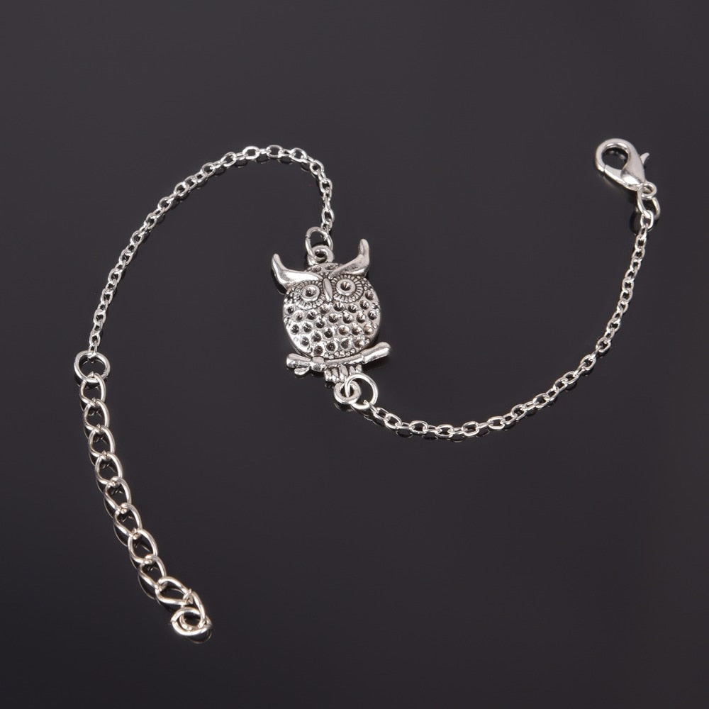 Simple Style Silver Plated Charm Bracelet - Neon North Clothing