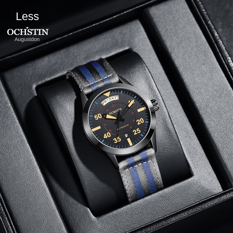 OCHSTIN  Master Series Automatic Mechanical Watch with Dual Date - Neon North Clothing