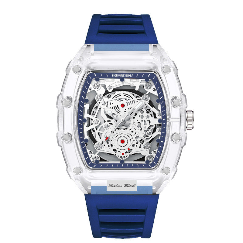 KIMSOUN Transparent Men's Cross-border Watch - Neon North Clothing