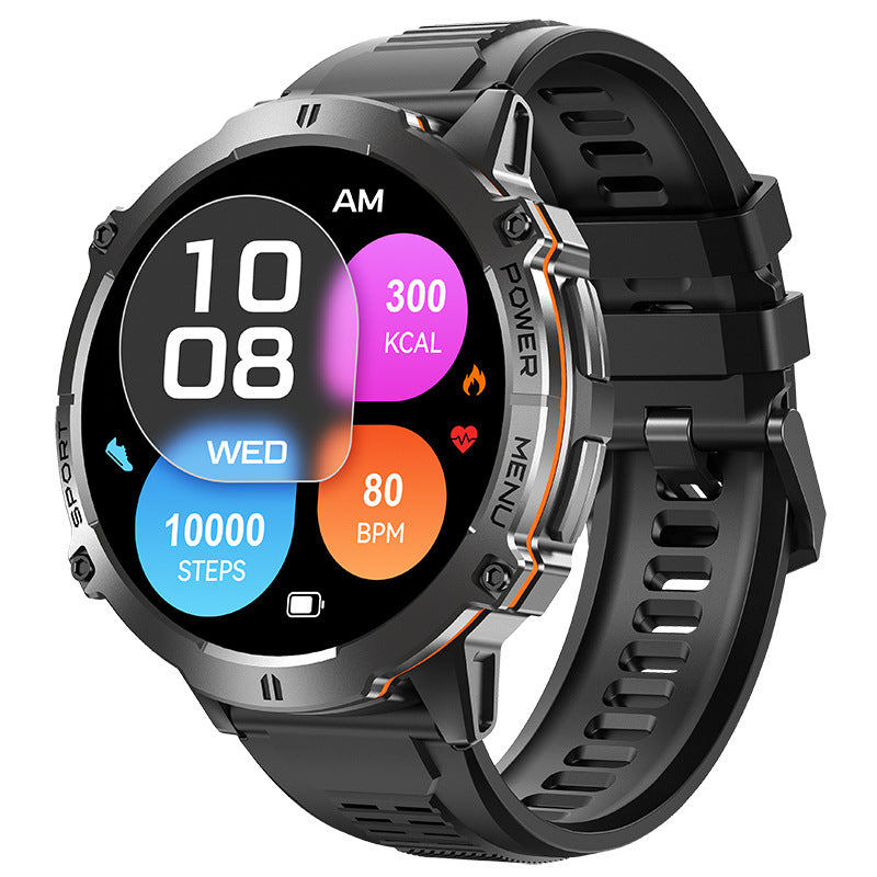 X3 Smart Watch Three proof Outdoor Ultra long Standby 100 Hours Sports Mode Blood Pressure Men's Bracelet - Neon North Clothing