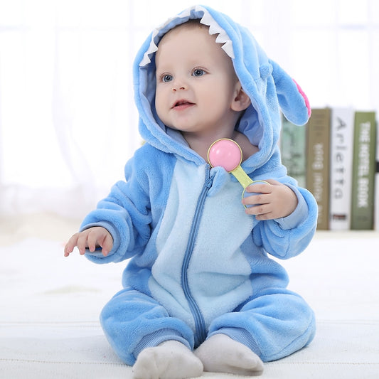 3M - 24M Infant Animal Jumpsuits for Cute and Comfy Baby Outfits - Neon North Clothing