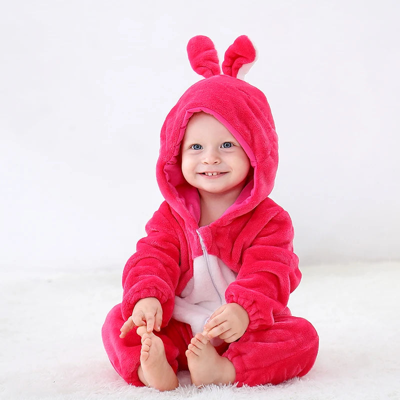 0 - 24 Months Toddler Animal Jumpsuit for Adorable Comfort and Fun - Neon North Clothing