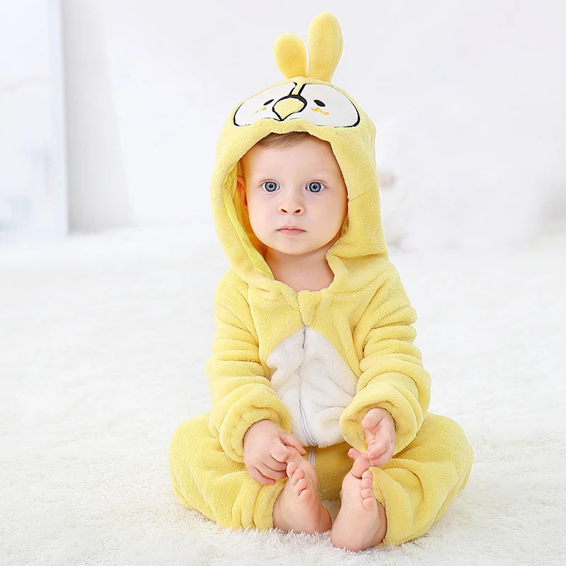 0 - 24 Months Toddler Animal Jumpsuit for Adorable Comfort and Fun - Neon North Clothing