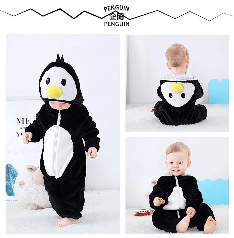 0 - 24 Months Toddler Animal Jumpsuit for Adorable Comfort and Fun - Neon North Clothing
