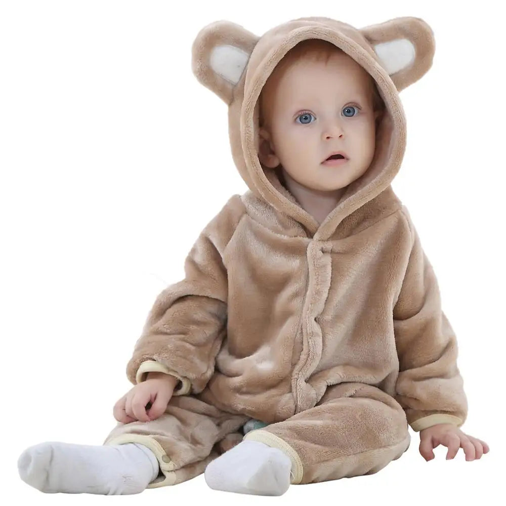 0 - 24 Months Toddler Animal Jumpsuit for Adorable Comfort and Fun - Neon North Clothing