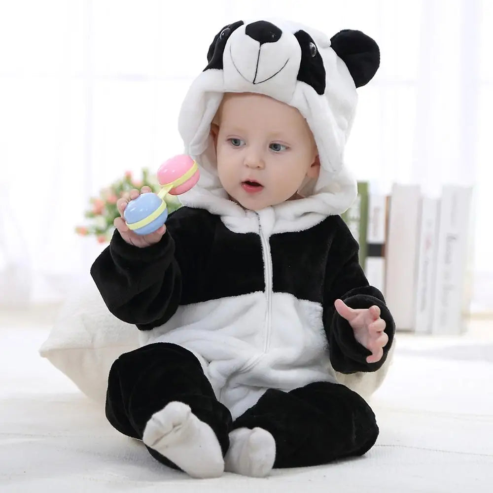 0 - 24 Months Toddler Animal Jumpsuit for Adorable Comfort and Fun - Neon North Clothing
