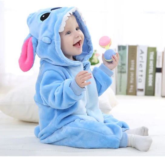 0 - 24 Months Toddler Animal Jumpsuit for Adorable Comfort and Fun - Neon North Clothing