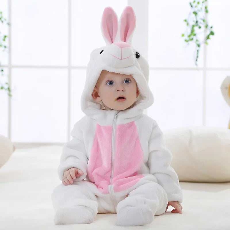 0 - 24 Months Toddler Animal Jumpsuit for Adorable Comfort and Fun - Neon North Clothing