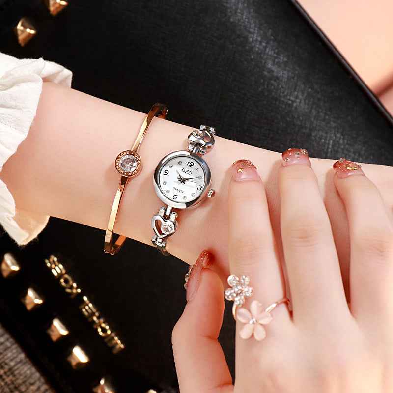 Rhinestone Casual Watch for Women - Simple Jewelry Style
