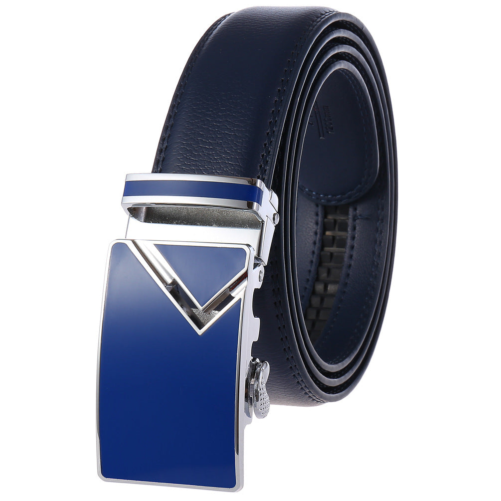 Men's Automatic Belt Buckle with Stylish Colored Belt - Neon North Clothing