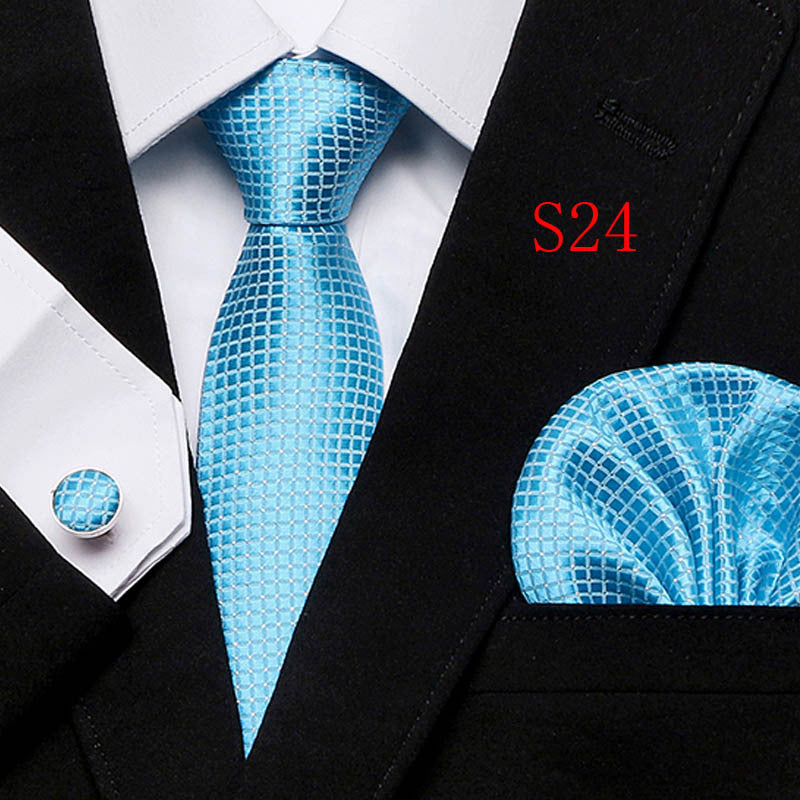 Paisley Tie Three-Piece Set for European and American Style - Neon North Clothing