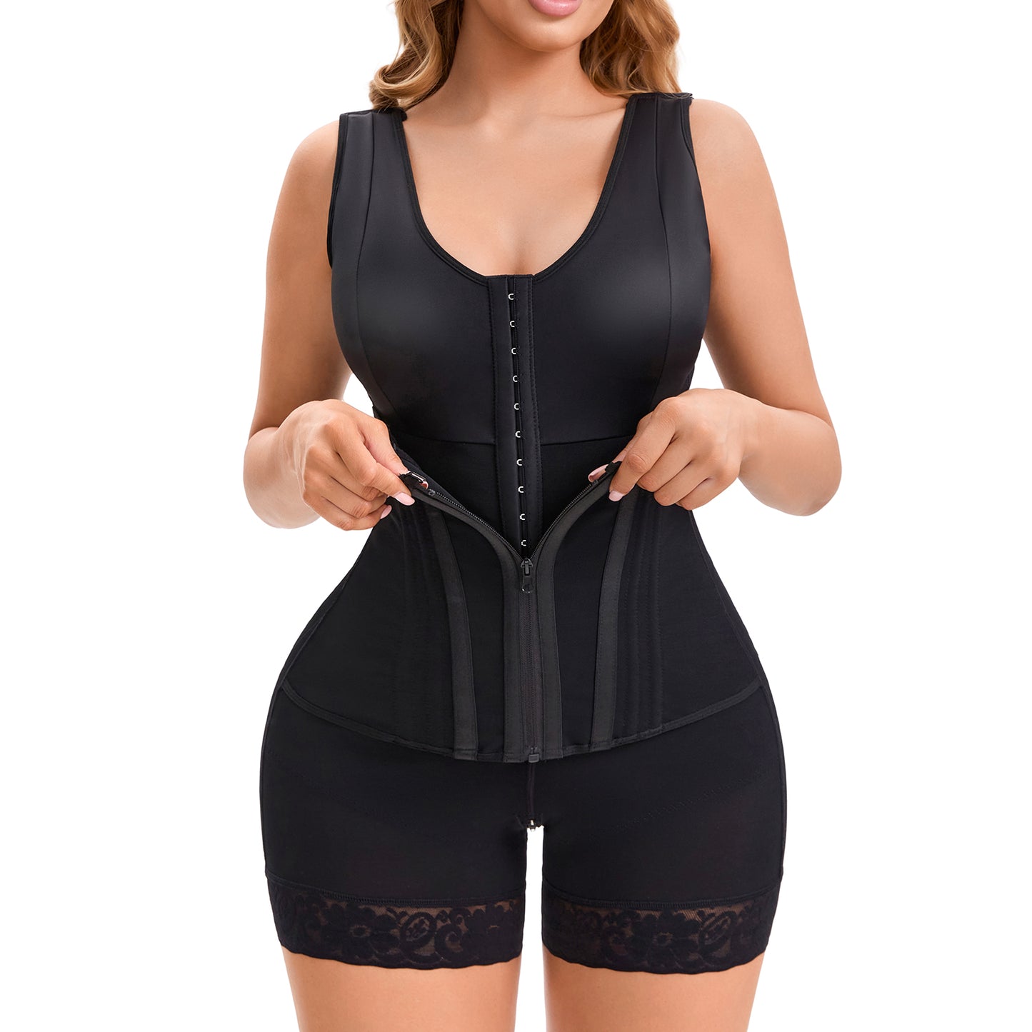 Fajas Colombianas Moldeadoras Overbust Colombian Butt Lifter Shapewear for Tummy Control & Full Body Shaping Post Surgery