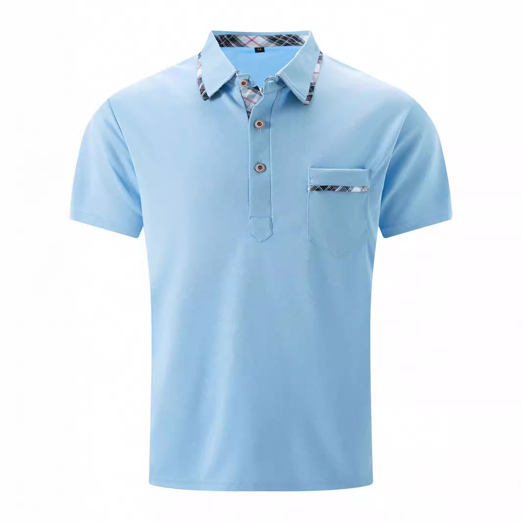 Lapel Polo Shirt for Stylish Comfort and Versatile Wear - Neon North Clothing