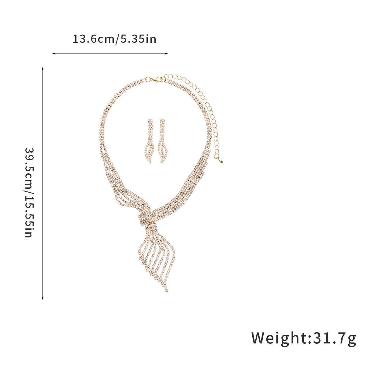 High-Grade Clavicle Chain Jewelry for Fashion and Grandeur Personality