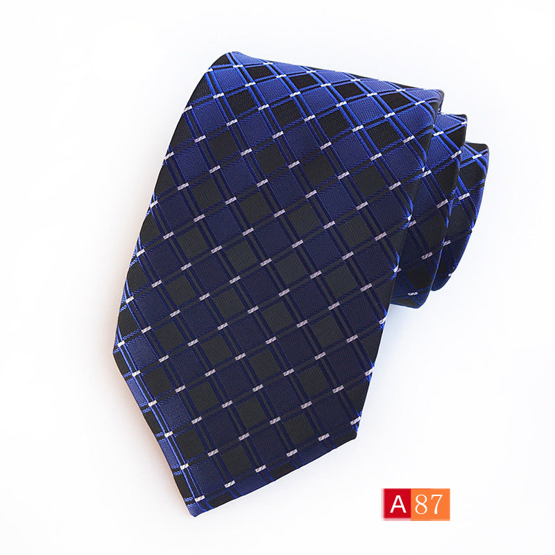 Men's Jacquard Formal Tie - Casual Polyester Jacquard Wear - Neon North Clothing