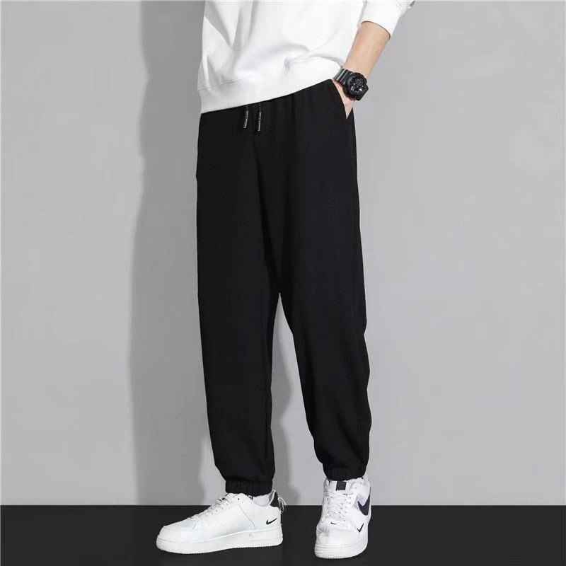 Men's Summer Waffle Long Pants for Ultimate Comfort