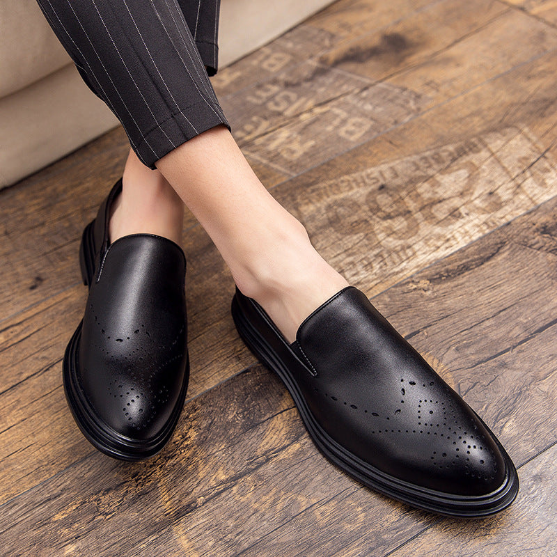 Mocassins en cuir pour hommes 