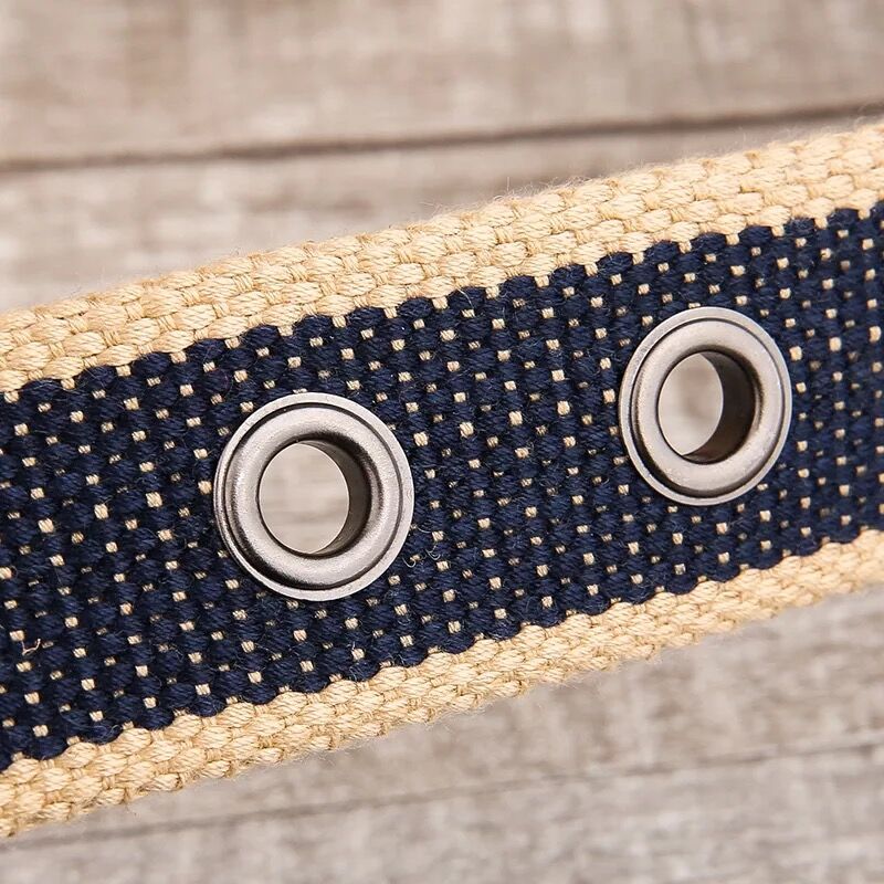 Casual Men's Canvas Belt - Outdoor Pin Buckle Design for Comfort and Style - Neon North Clothing