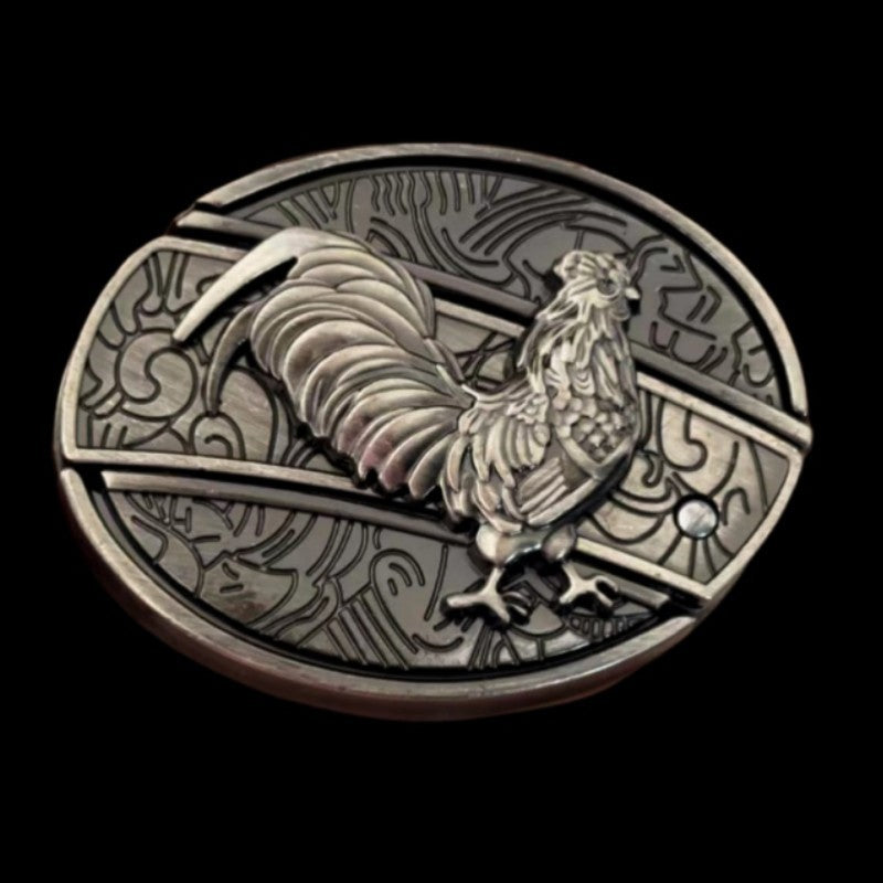 Smooth Buckle Trendy Punk Belt Buckle with Distinctive Style - Neon North Clothing