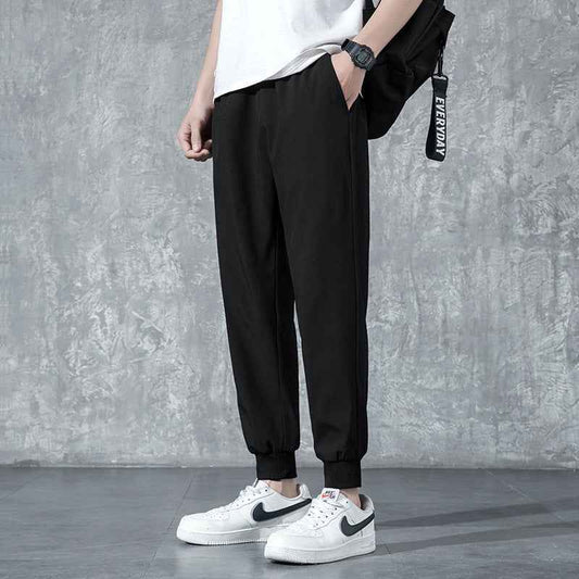 Men's Quick-Drying Sports Trousers - Thin Straight Loose Leisure Fit
