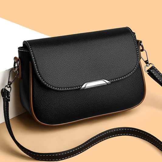 Women's Elegant Crossbody Bag - Stylish High-Quality Large Flap Shoulder Bag