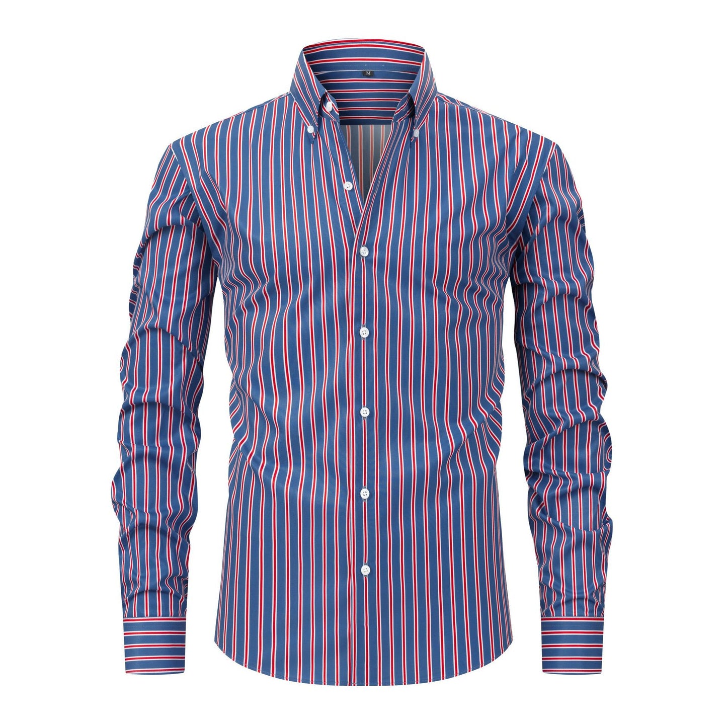 Stylish High-end Striped Mens Shirt - Regular Fit