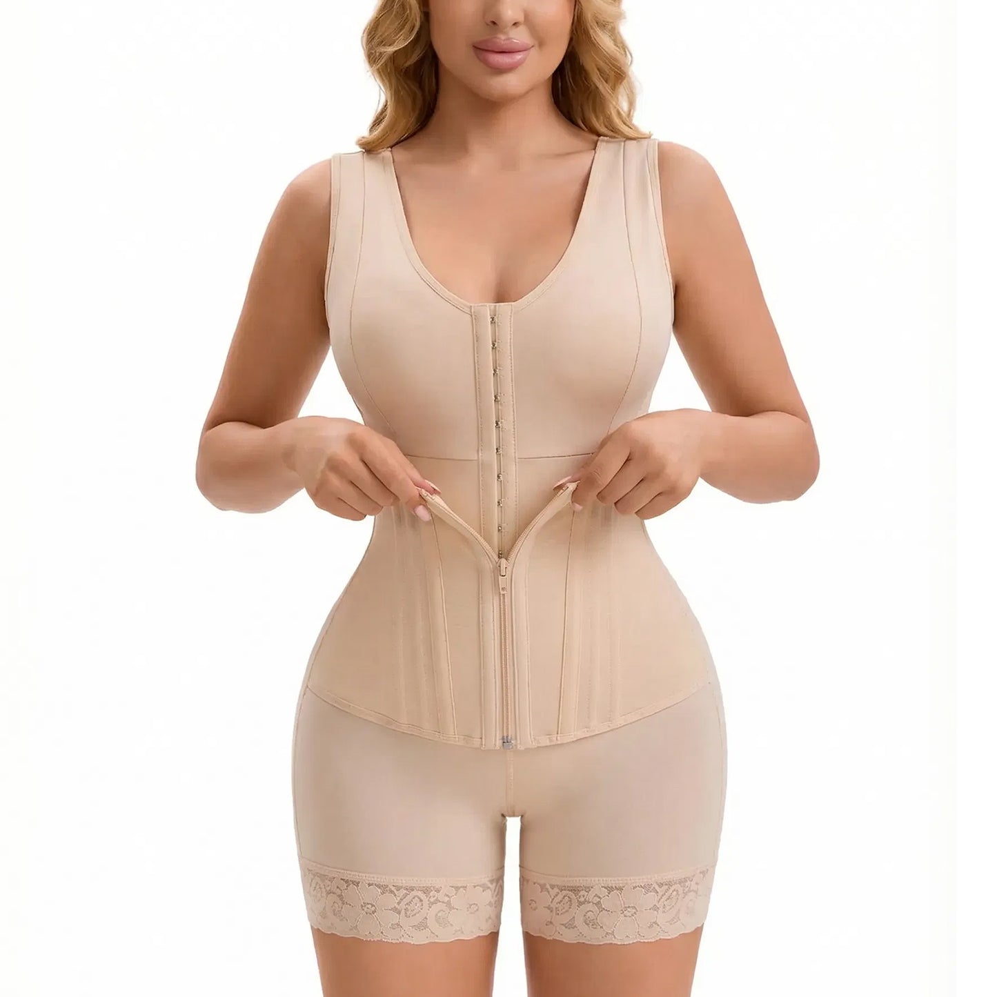 Fajas Colombianas Moldeadoras Overbust Colombian Butt Lifter Shapewear for Tummy Control & Full Body Shaping Post Surgery