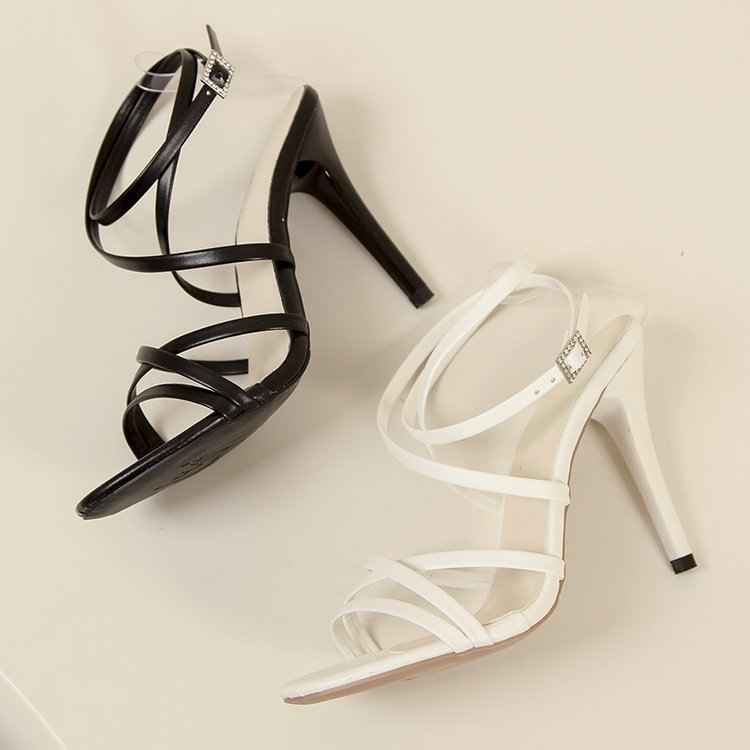 Pointed-Toe Stiletto Heels for Women with Buckle Detail