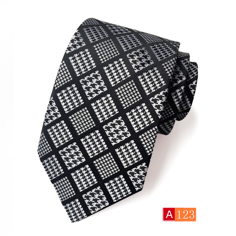 Men's Jacquard Formal Tie - Casual Polyester Jacquard Wear - Neon North Clothing