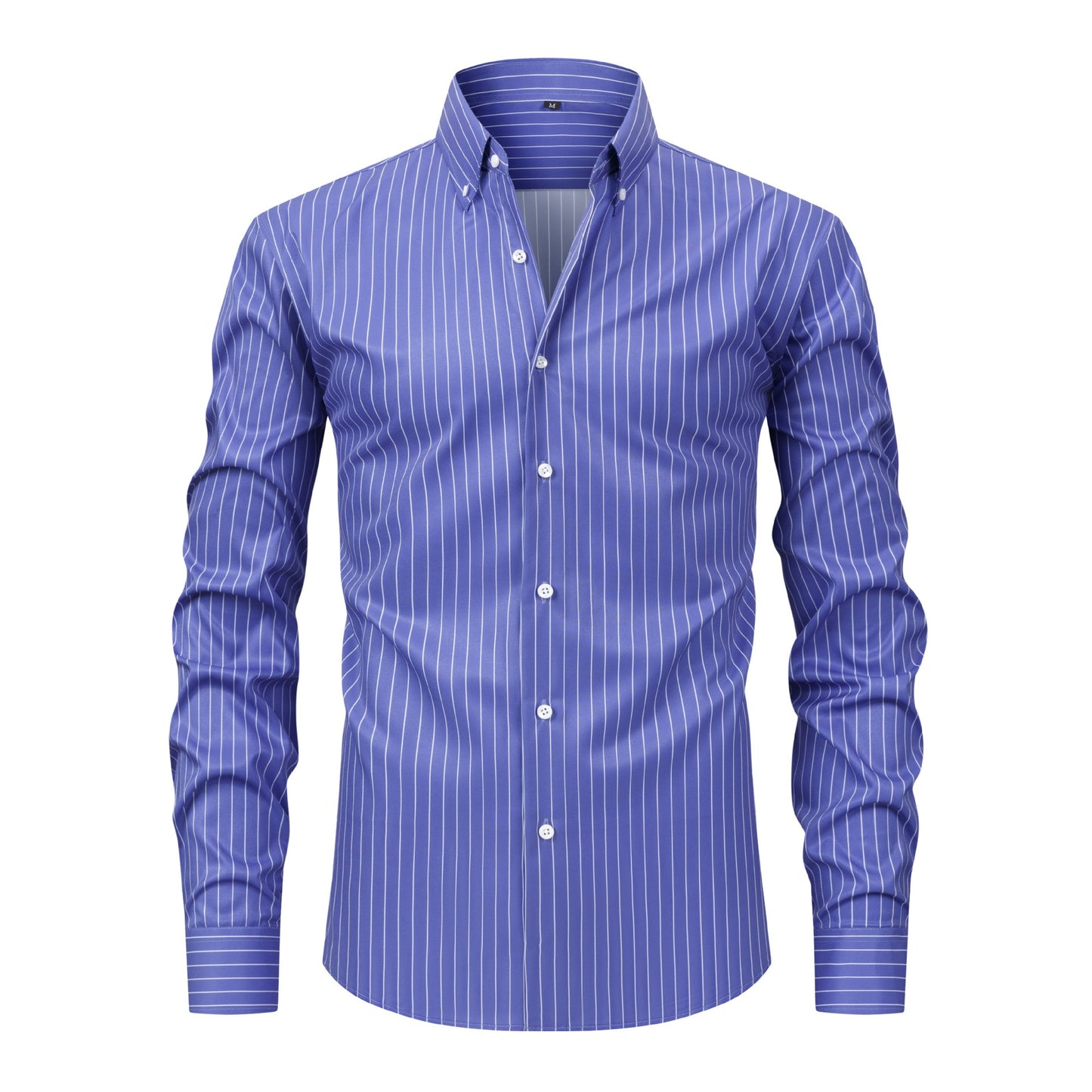 Stylish High-end Striped Mens Shirt - Regular Fit