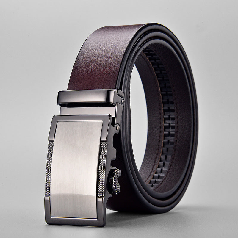 Men's Leather Belt - Premium Two-Layer Design for Durability and Style - Neon North Clothing