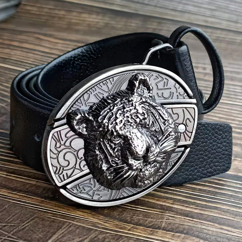 Smooth Buckle Trendy Punk Belt Buckle with Distinctive Style - Neon North Clothing