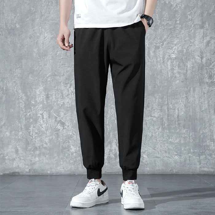 Men's Quick-Drying Sports Trousers - Thin Straight Loose Leisure Fit