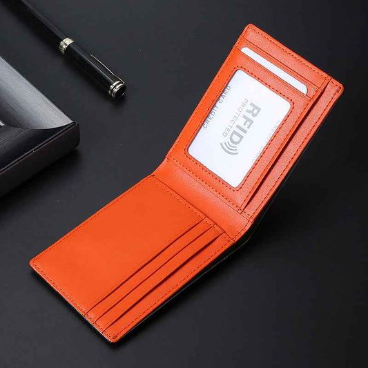 Multiple Card Slots RFID Anti-theft Credit Card Wallet