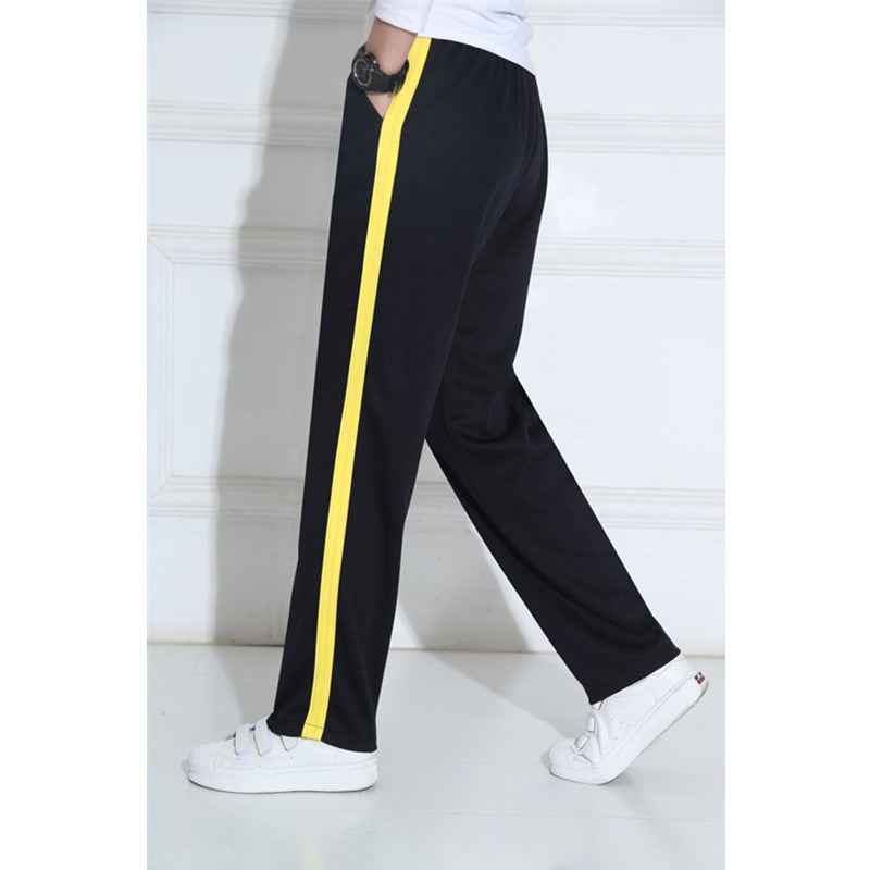 Pure Black Loose Sweatpants