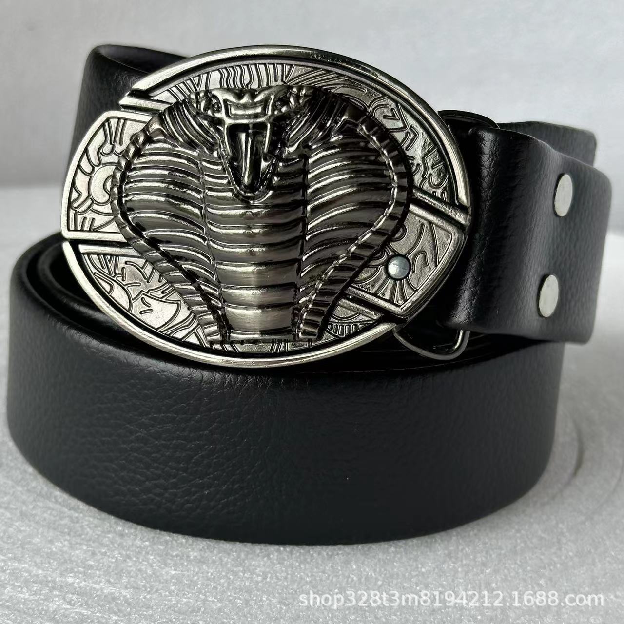 Smooth Buckle Trendy Punk Belt Buckle with Distinctive Style - Neon North Clothing