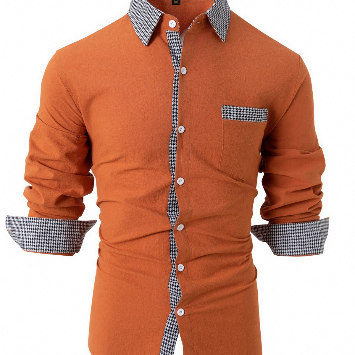 Mens Casual Long Sleeve Shirt for Effortless Style and Comfort