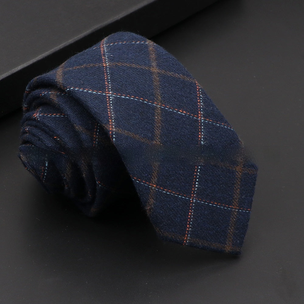 Artificial Woolen Necktie - Neon North Clothing