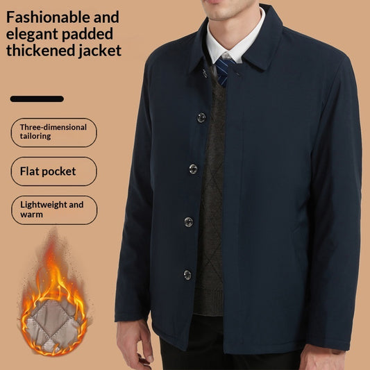 Mens Graphene Padded Jacket - Thickened and Warm