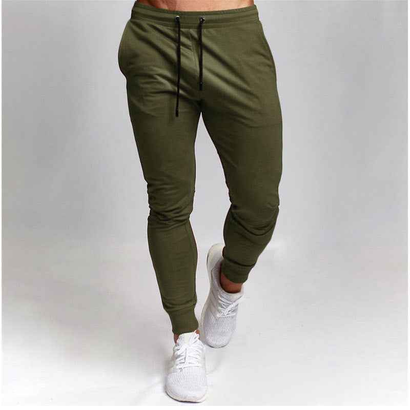 Men's Casual Sports Trousers - Pure Color All-Matching Casual Pants