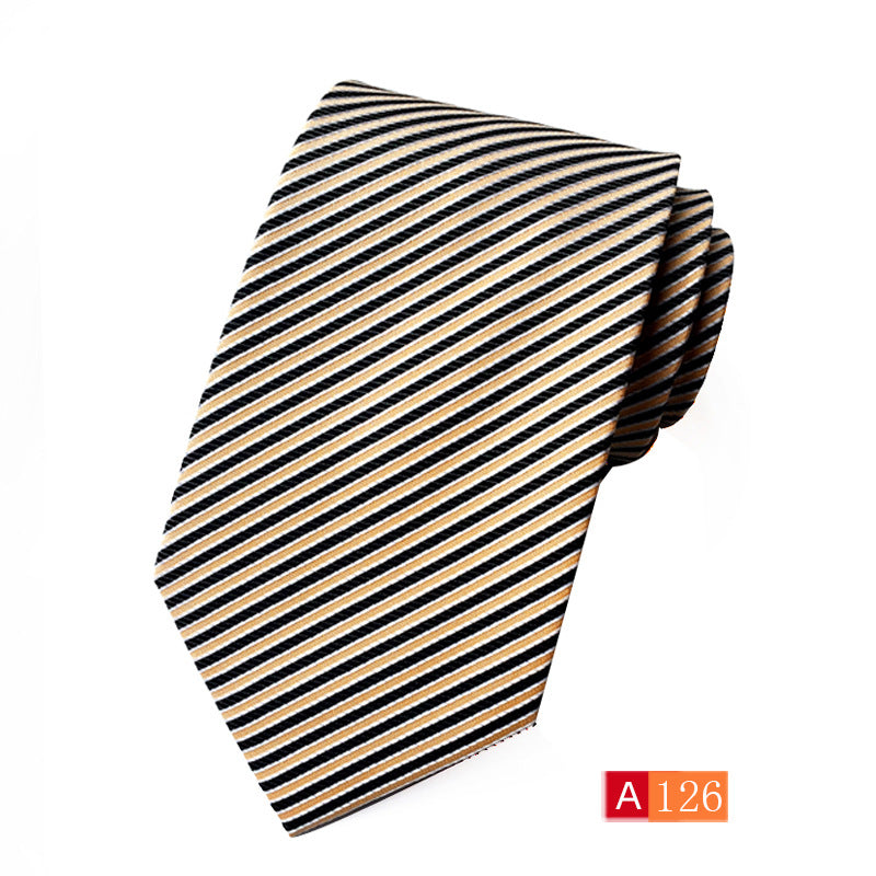 Men's Jacquard Formal Tie - Casual Polyester Jacquard Wear - Neon North Clothing