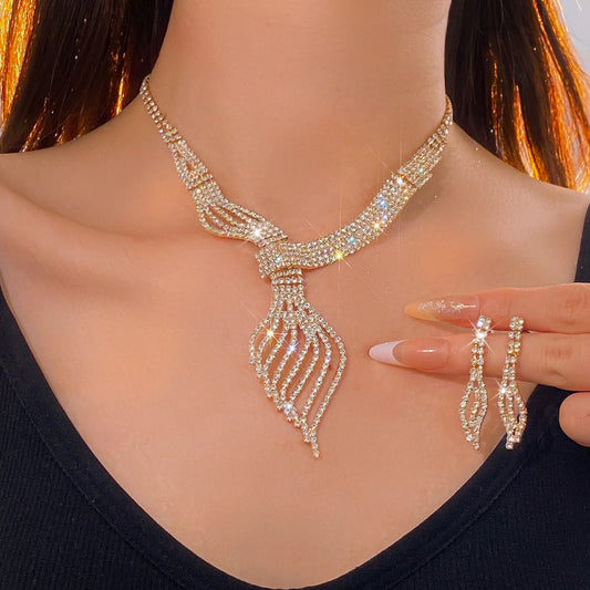 High-Grade Clavicle Chain Jewelry for Fashion and Grandeur Personality