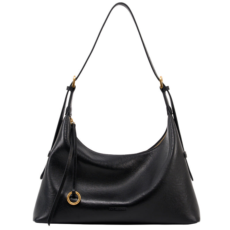 Genuine Leather Shoulder Bag Large Capacity for All Your Essentials
