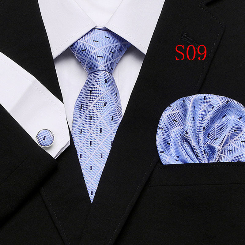 Paisley Tie Three-Piece Set for European and American Style - Neon North Clothing