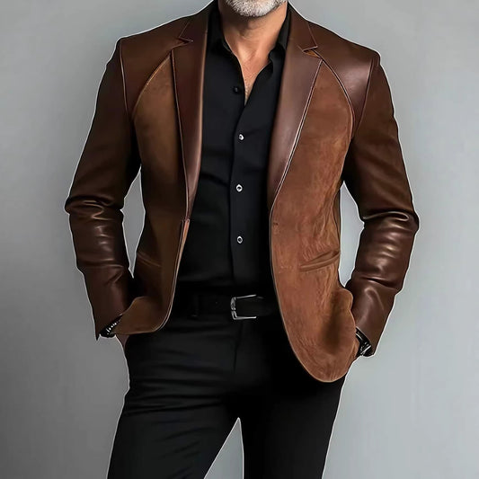 Stylish Coat: Suit-Collar Design for Timeless Elegance