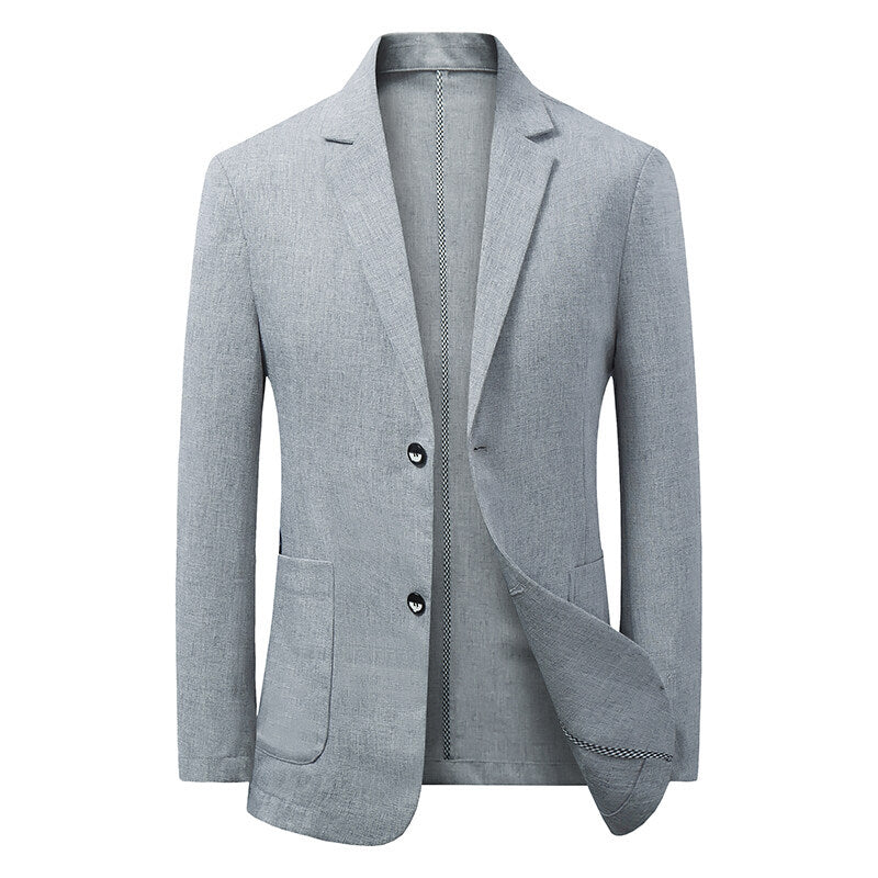 Mens Lightweight Spring Summer Suit Jacket for Effortless Style