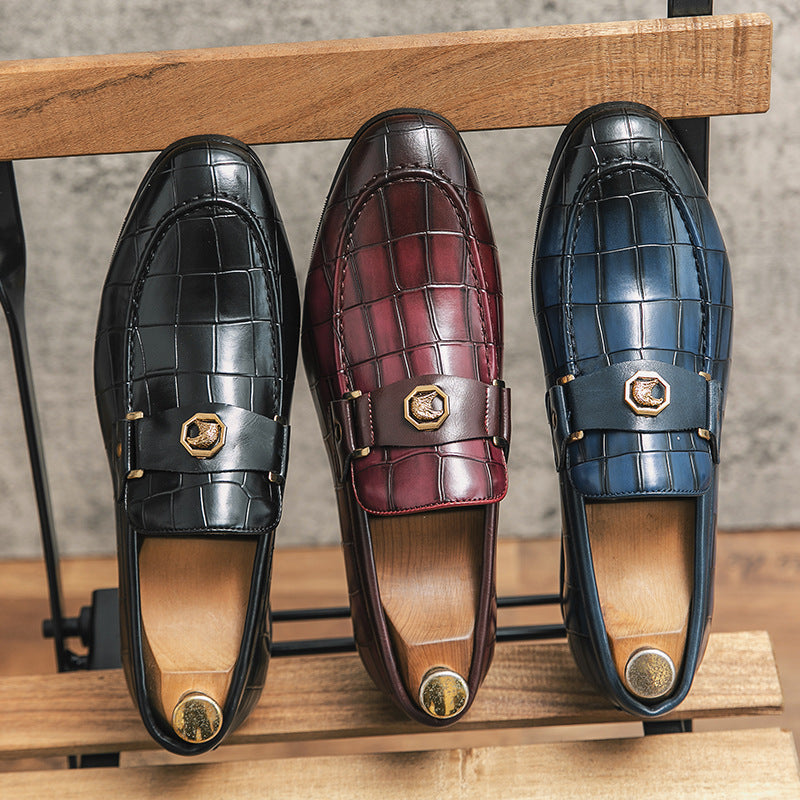 Cortex Formal Leather Shoes - British Style Business Casual Footwear