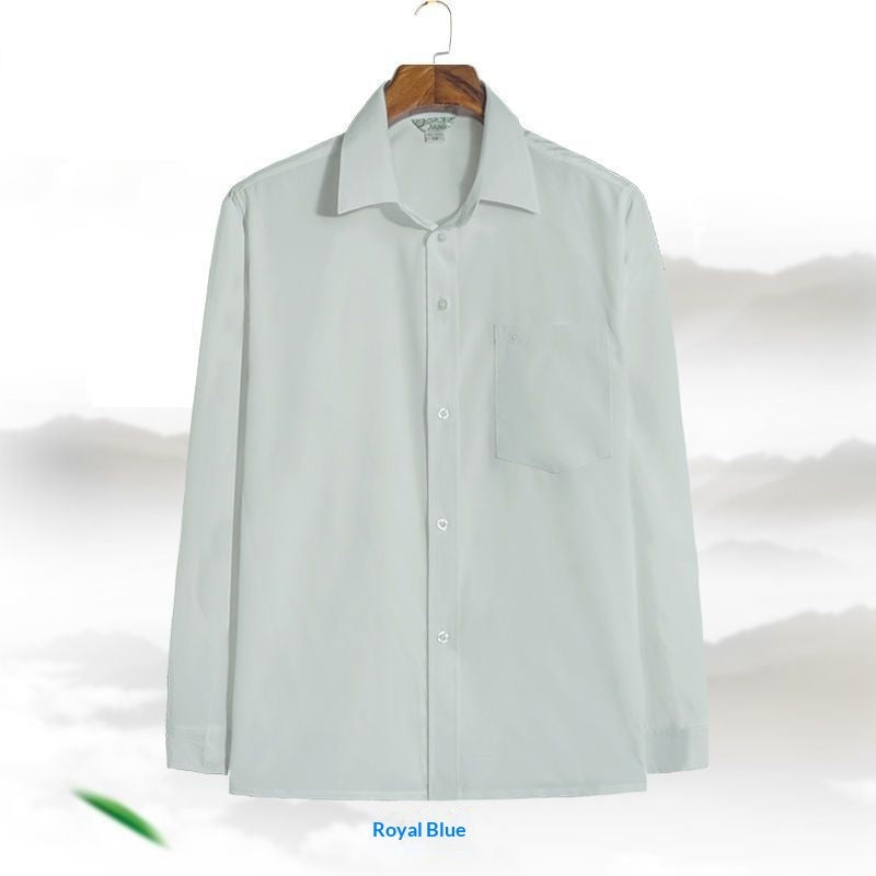 Men's Casual Long Sleeve Shirt - Stylish Loose Fit Regular Shirt for Everyday Wear