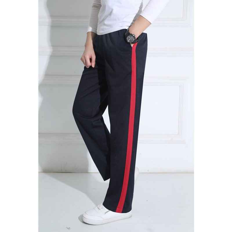 Pure Black Loose Sweatpants