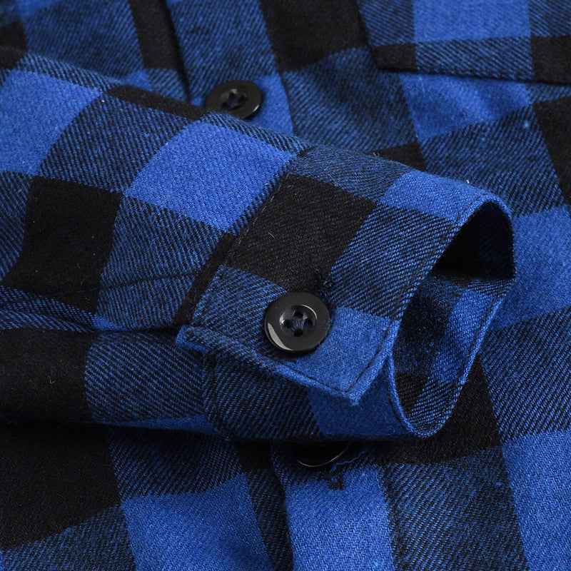 Boys Button-Up Shirt with Pattern for a Handsome Look